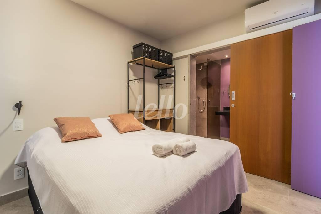 SUITE de Apartamento para alugar, Padrão com 49 m², 1 quarto e 1 vaga em Pinheiros - São Paulo