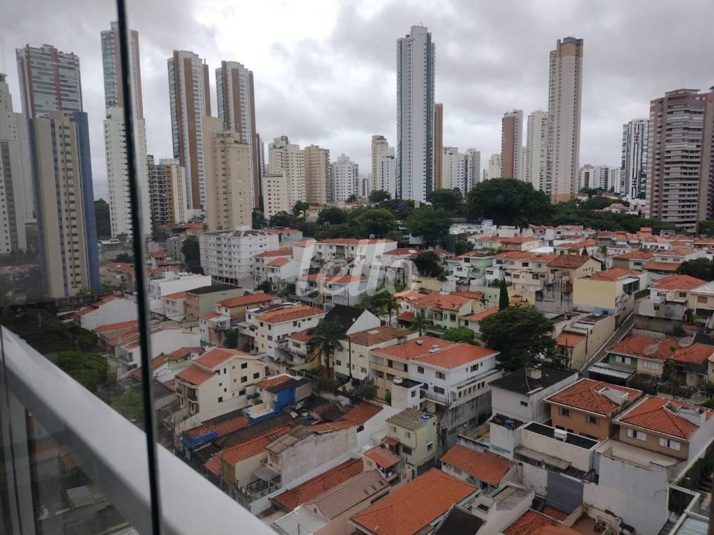 VISTA PANORÂMICA de Apartamento à venda, Studio com 52 m², 1 quarto e 1 vaga em Vila Regente Feijó - São Paulo