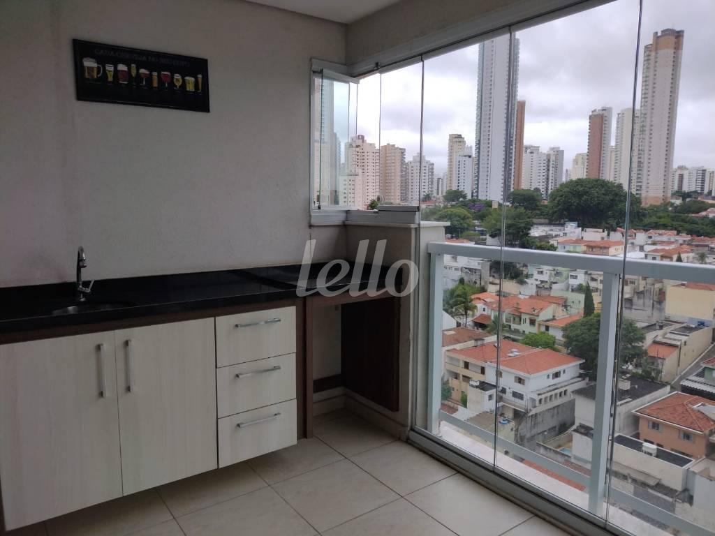 GRILL de Apartamento à venda, Studio com 52 m², 1 quarto e 1 vaga em Vila Regente Feijó - São Paulo