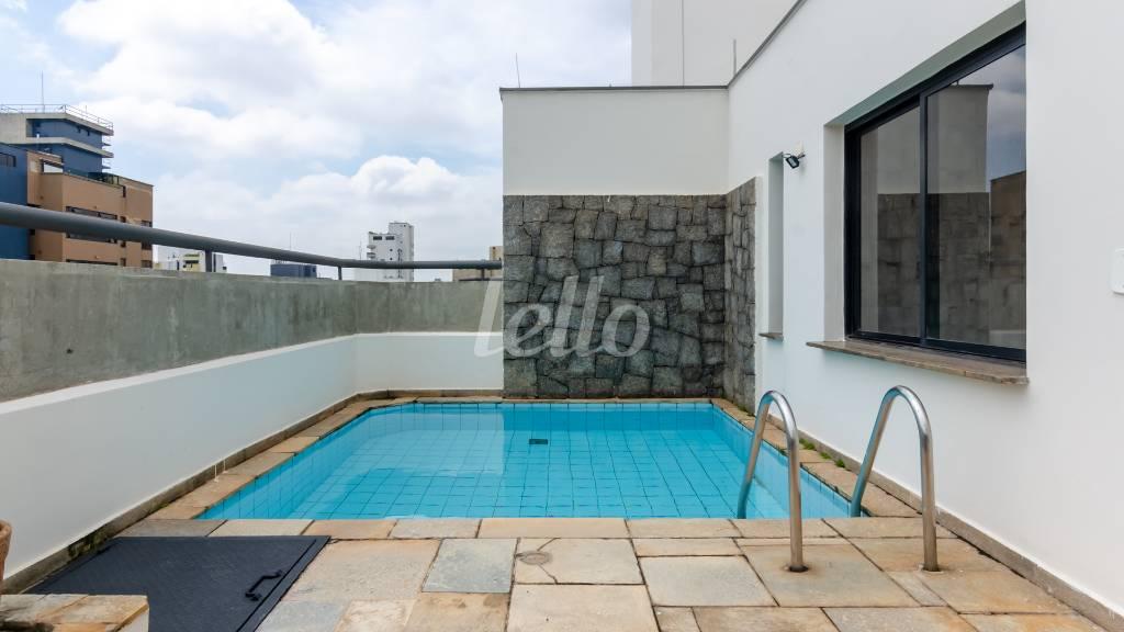 PISCINA de Apartamento à venda, cobertura - Padrão com 134 m², 3 quartos e 2 vagas em Indianópolis - São Paulo