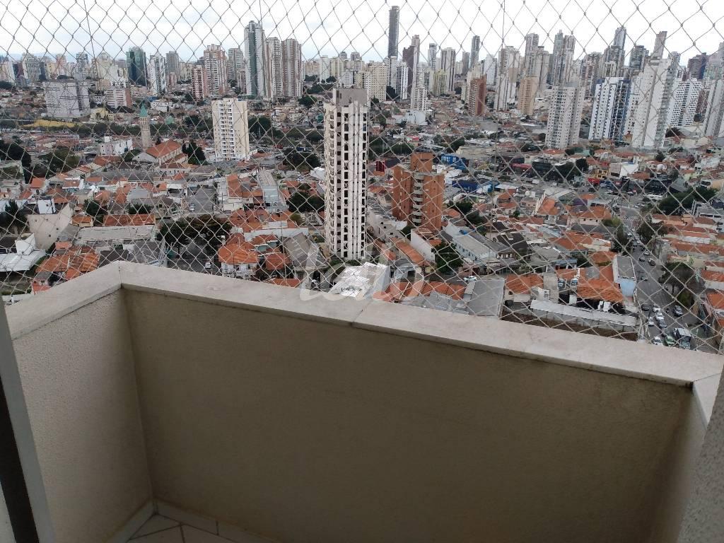 VARANDA de Apartamento para alugar, Padrão com 61 m², 2 quartos e 2 vagas em Vila Bertioga - São Paulo