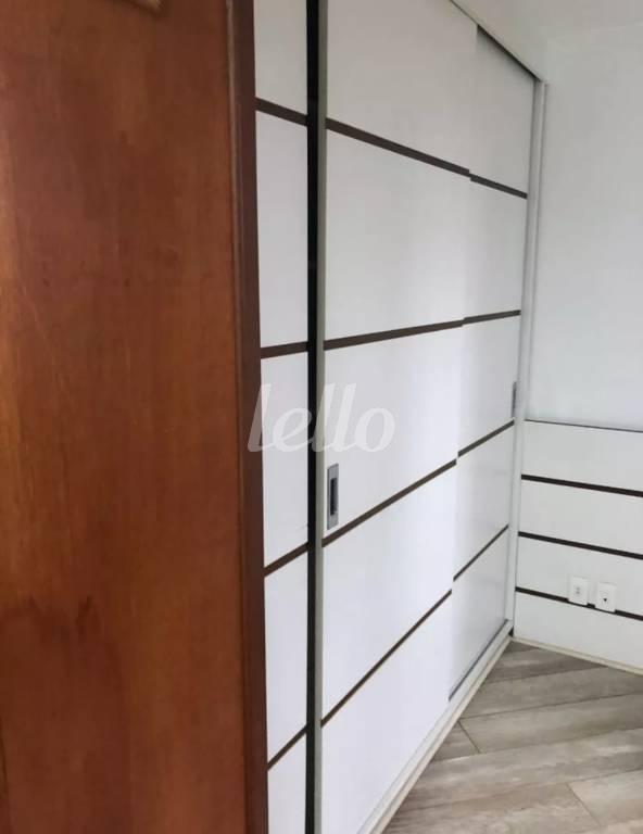 DORMITÓRIO de Apartamento à venda, Padrão com 56 m², 2 quartos e 1 vaga em Brás - São Paulo