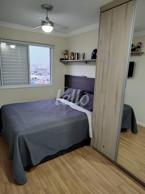 DORMITÓRIO de Apartamento à venda, Padrão com 69 m², 2 quartos e 1 vaga em Ipiranga - São Paulo
