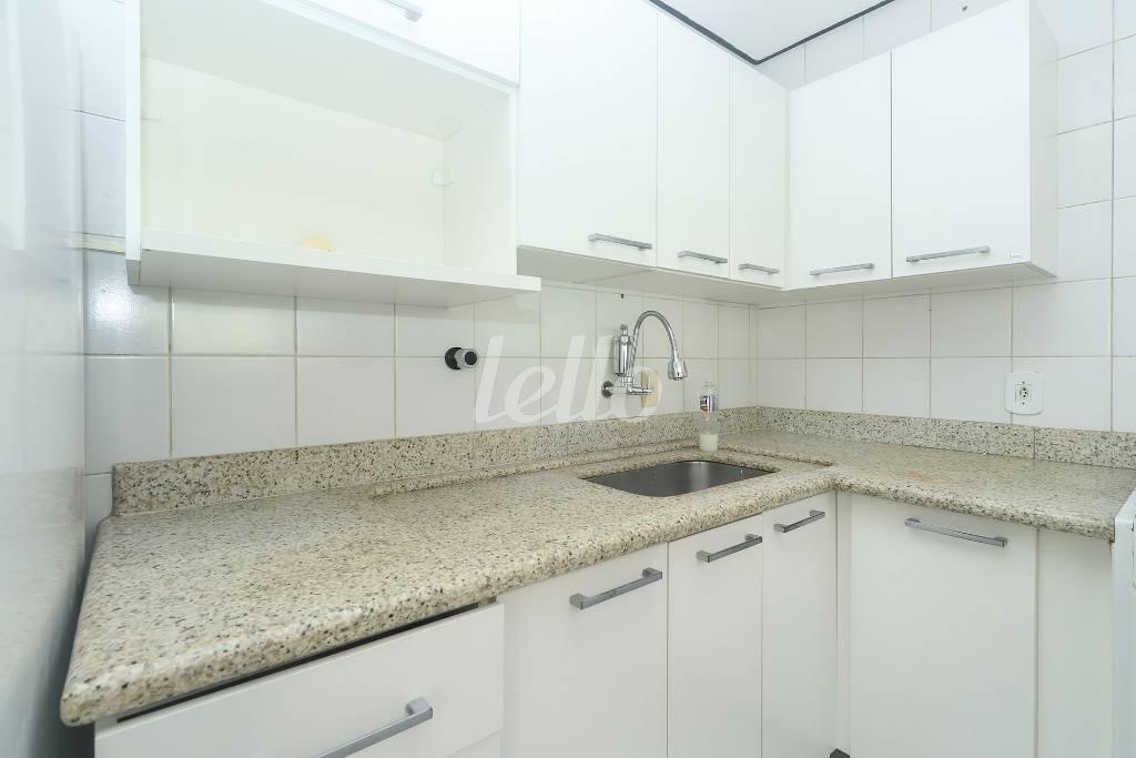 COZINHA de Apartamento para alugar, Padrão com 65 m², 1 quarto e 1 vaga em Bela Vista - São Paulo