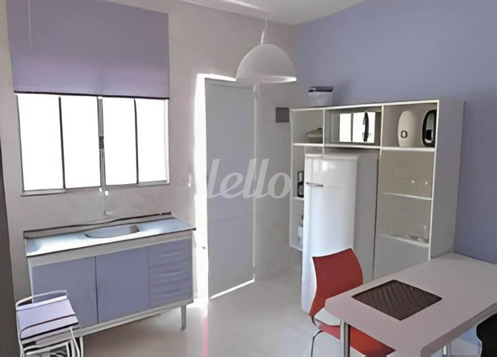 COZINHA de Apartamento para alugar, Padrão com 35 m², 1 quarto e em Santo Amaro - São Paulo