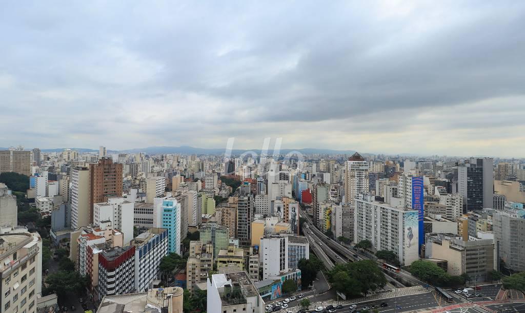 SACADA de Apartamento para alugar, Padrão com 24 m², 1 quarto e em Consolação - São Paulo