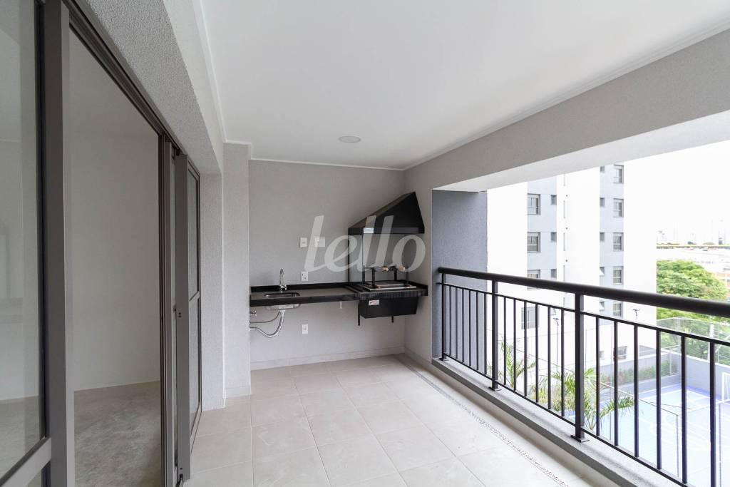 SACADA de Apartamento para alugar, Padrão com 92 m², 3 quartos e 2 vagas em Mooca - São Paulo