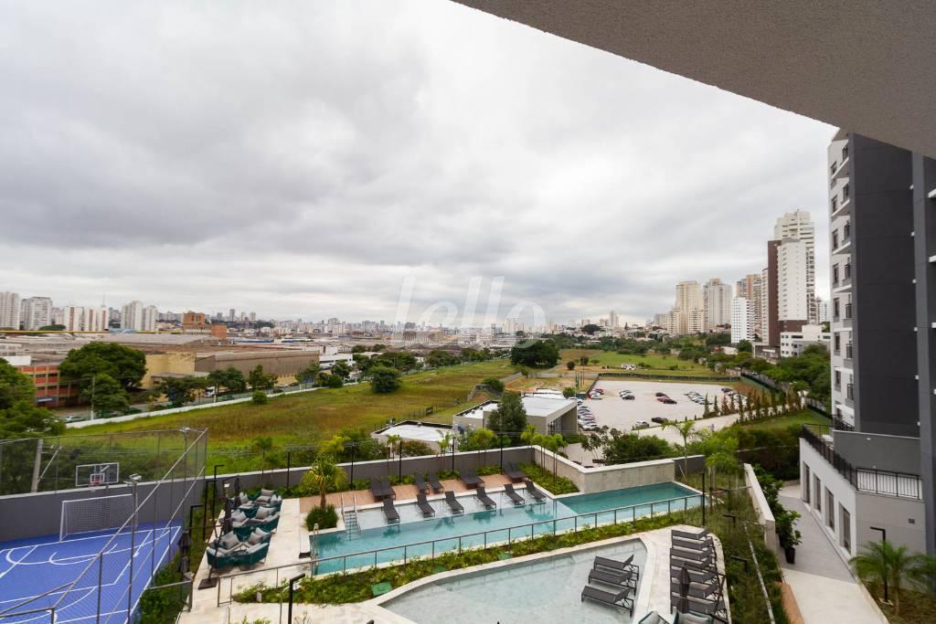 SACADA de Apartamento para alugar, Padrão com 92 m², 3 quartos e 2 vagas em Mooca - São Paulo