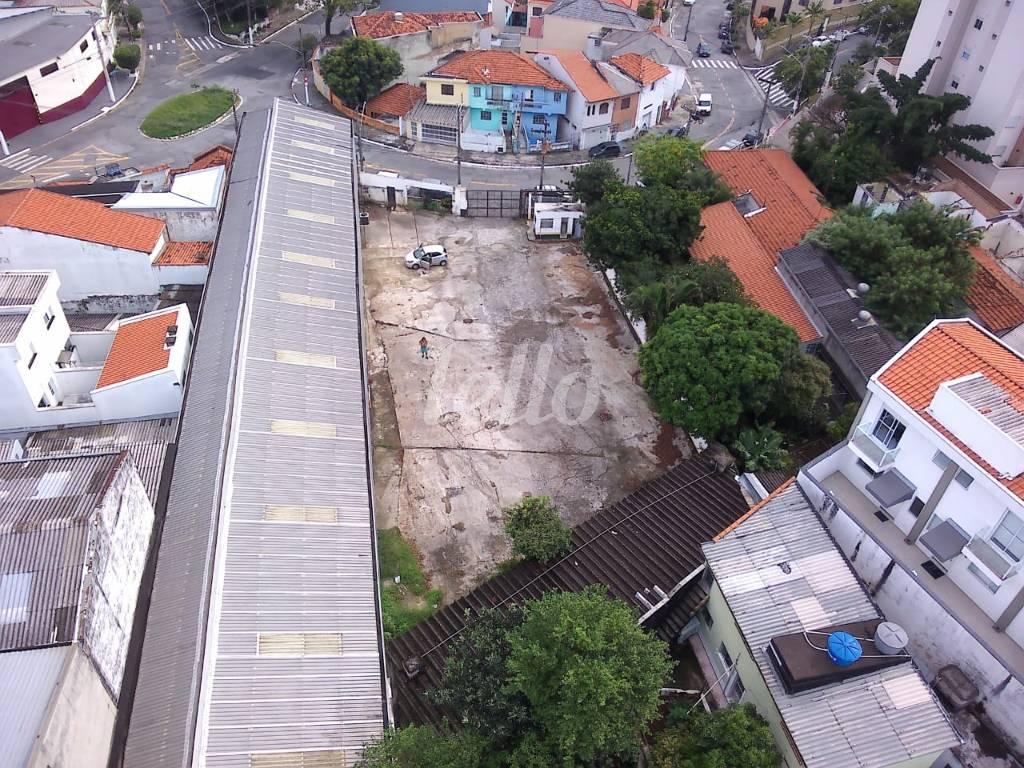 VISTA ÁEREA DO TERRENO de Área / Terreno à venda, Padrão com 1084 m², e em Mooca - São Paulo