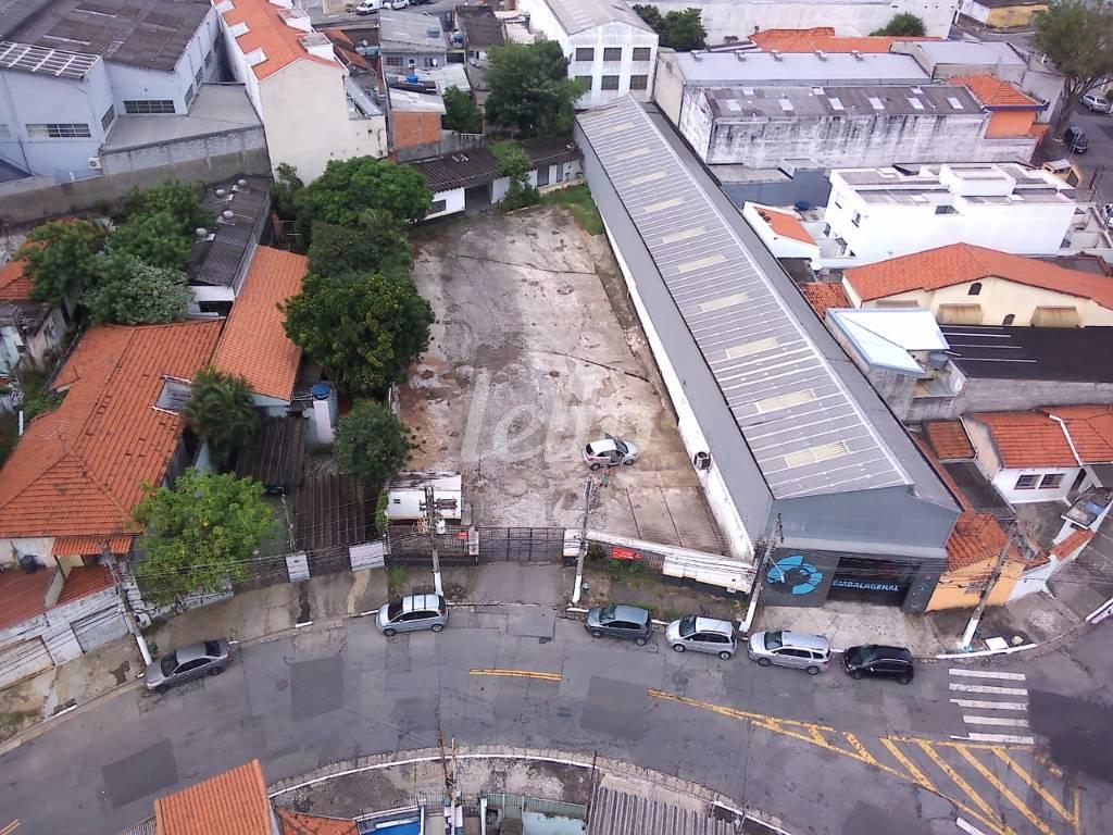 VISTA TOTAL DO TERRENO de Área / Terreno à venda, Padrão com 1084 m², e em Mooca - São Paulo