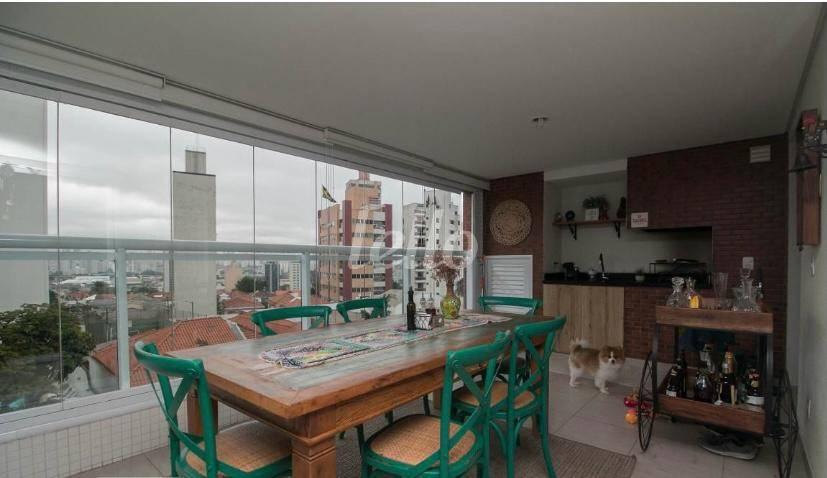 VARANDA GOURMET de Apartamento à venda, Padrão com 113 m², 3 quartos e 3 vagas em Mooca - São Paulo