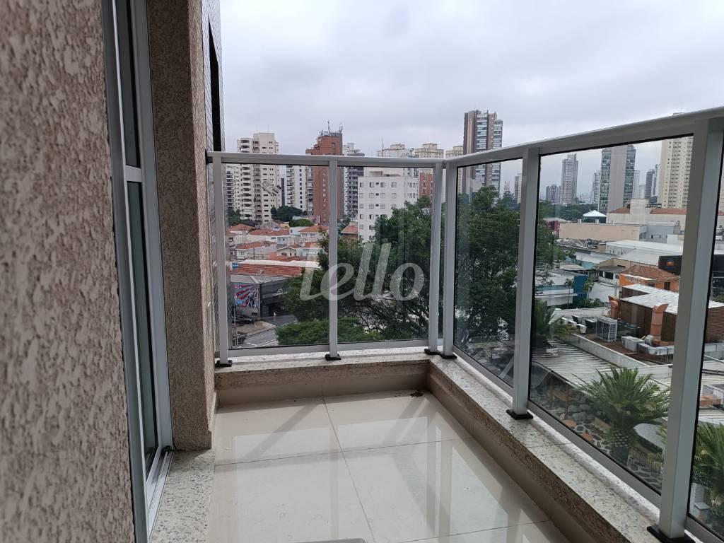 SACADA de Apartamento à venda, Padrão com 35 m², 1 quarto e 1 vaga em Vila Regente Feijó - São Paulo