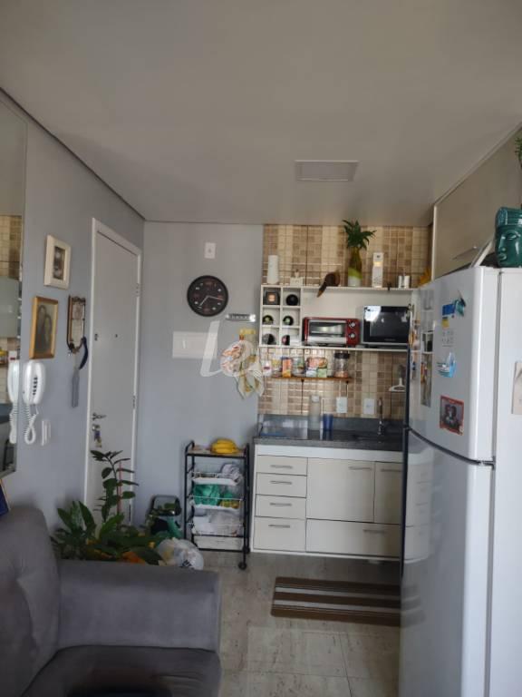 COZINHA de Apartamento à venda, Padrão com 42 m², 1 quarto e 1 vaga em Mooca - São Paulo
