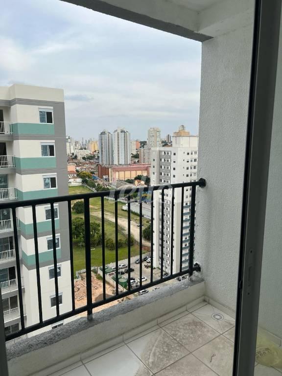 VARANDA de Apartamento à venda, Padrão com 55 m², 2 quartos e 1 vaga em Liberdade - São Paulo