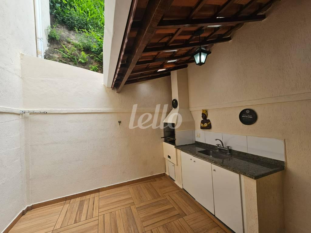 AREA GOUMERT de Casa para alugar, sobrado com 95 m², 2 quartos e 1 vaga em Horto Florestal - São Paulo