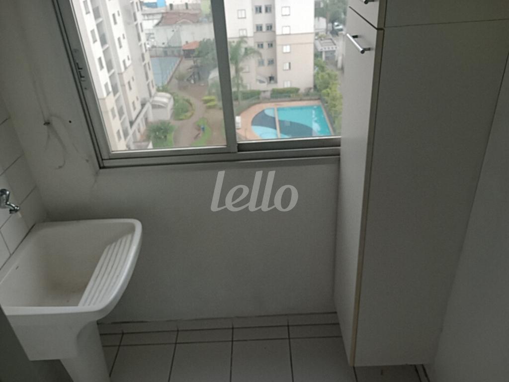 ÁREA DE SERVIÇO de Apartamento para alugar, Padrão com 49 m², 2 quartos e 1 vaga em Vila Moreira - São Paulo