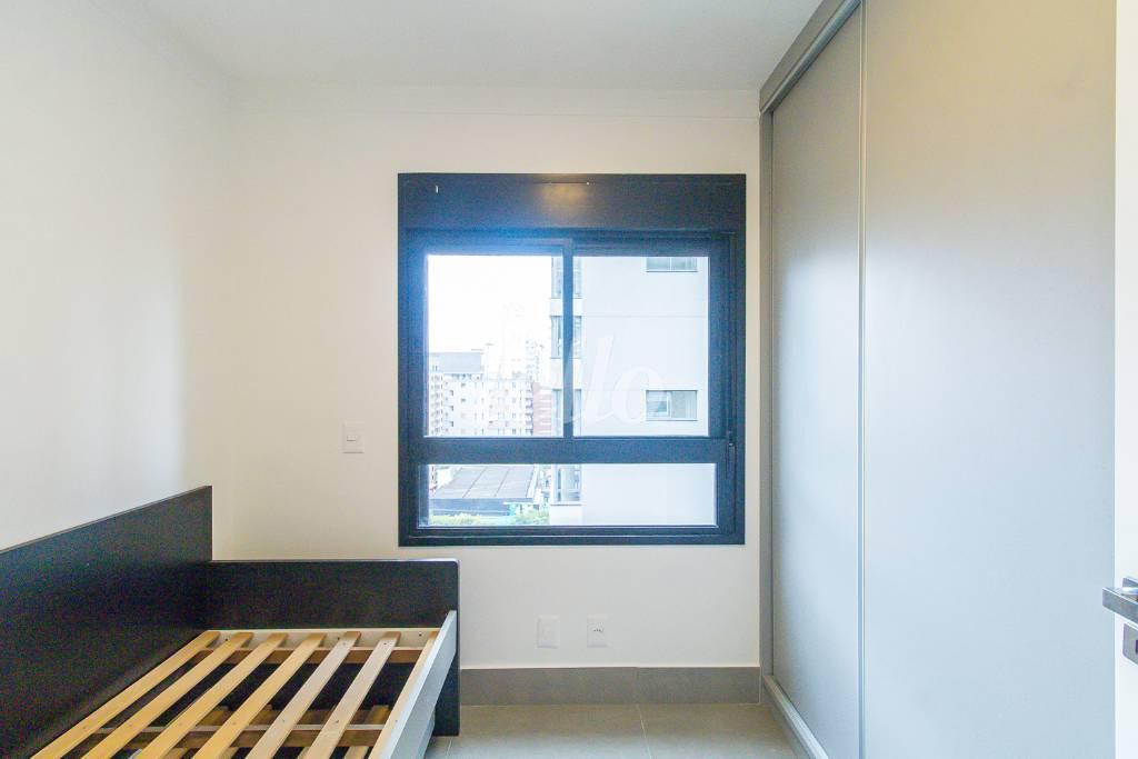 DORMITORIO 1 de Apartamento para alugar, Padrão com 41 m², 2 quartos e em Indianópolis - São Paulo