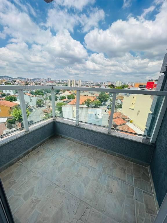 SACADA de Apartamento à venda, Padrão com 55 m², 2 quartos e 2 vagas em Jardim Monte Líbano - Santo André