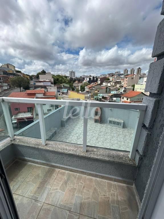 SACADA de Apartamento à venda, Padrão com 56 m², 2 quartos e 1 vaga em Jardim Monte Líbano - Santo André