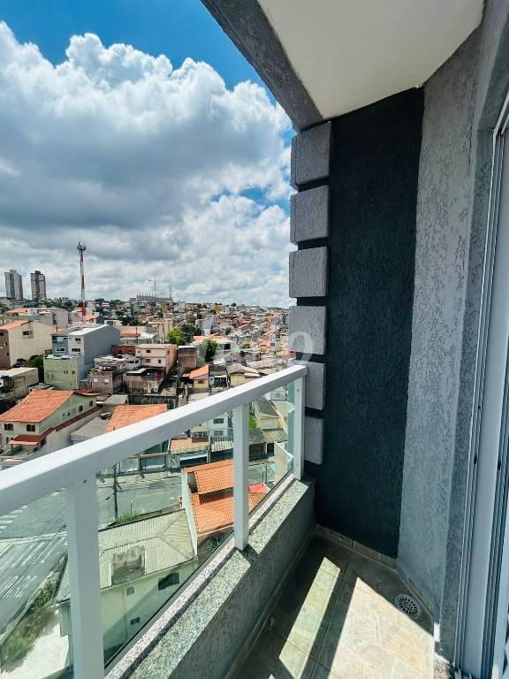 SACADA de Apartamento à venda, Padrão com 56 m², 2 quartos e 1 vaga em Jardim Monte Líbano - Santo André