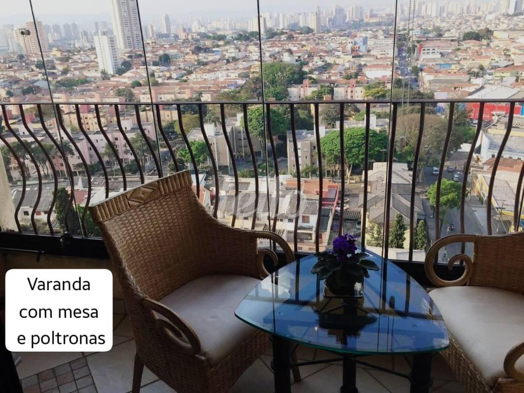 SACADA de Apartamento à venda, Padrão com 90 m², 3 quartos e 2 vagas em Vila Cláudia - São Paulo