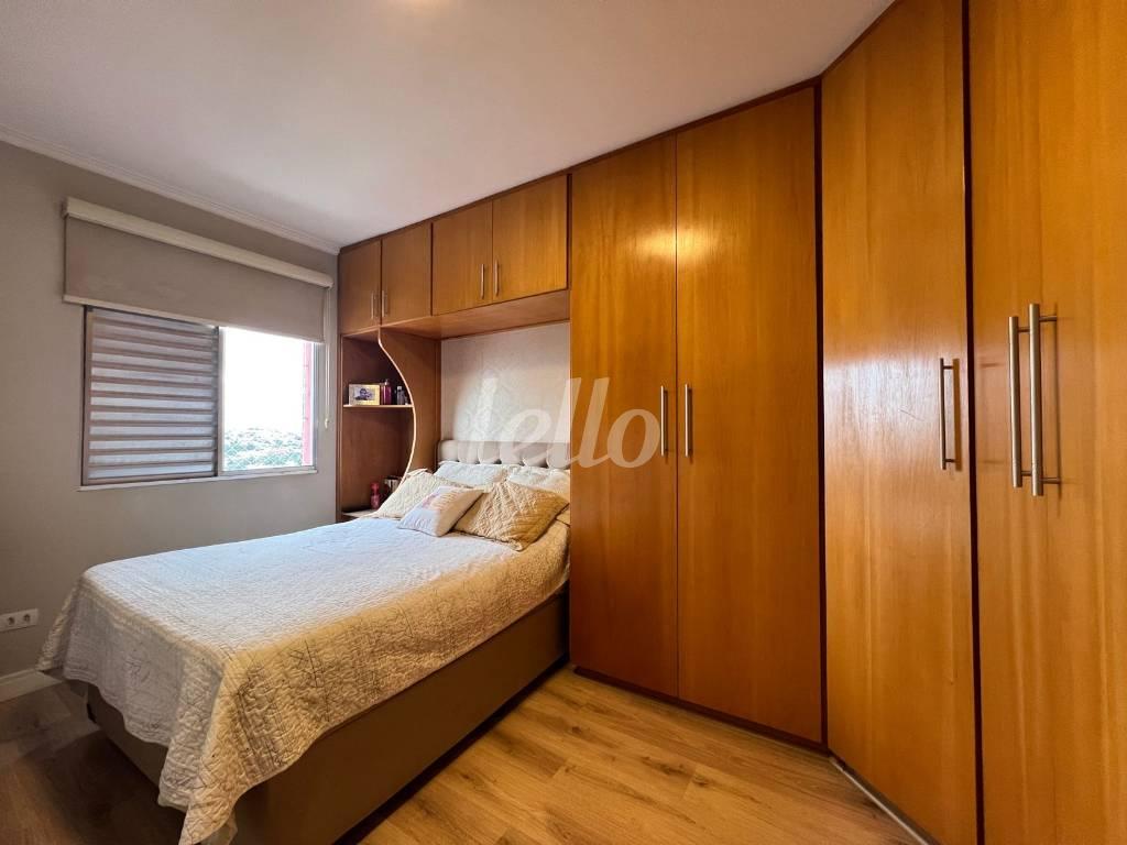 DORMITORIO de Apartamento à venda, Padrão com 60 m², 2 quartos e 1 vaga em Sítio do Mandaqui - São Paulo