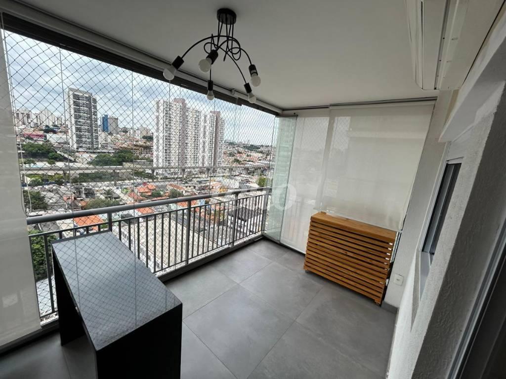 VARANDA de Apartamento à venda, Padrão com 60 m², 2 quartos e 1 vaga em Parque da Vila Prudente - São Paulo