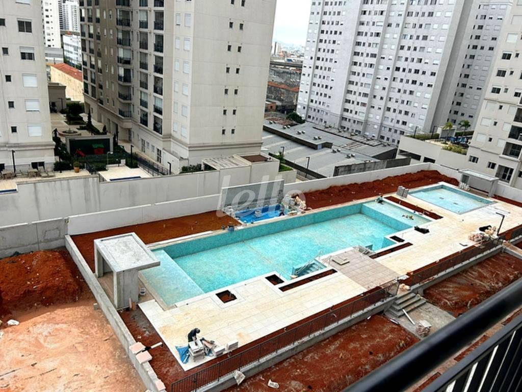 VISTA SALA de Apartamento à venda, Padrão com 122 m², 3 quartos e 2 vagas em Brás - São Paulo