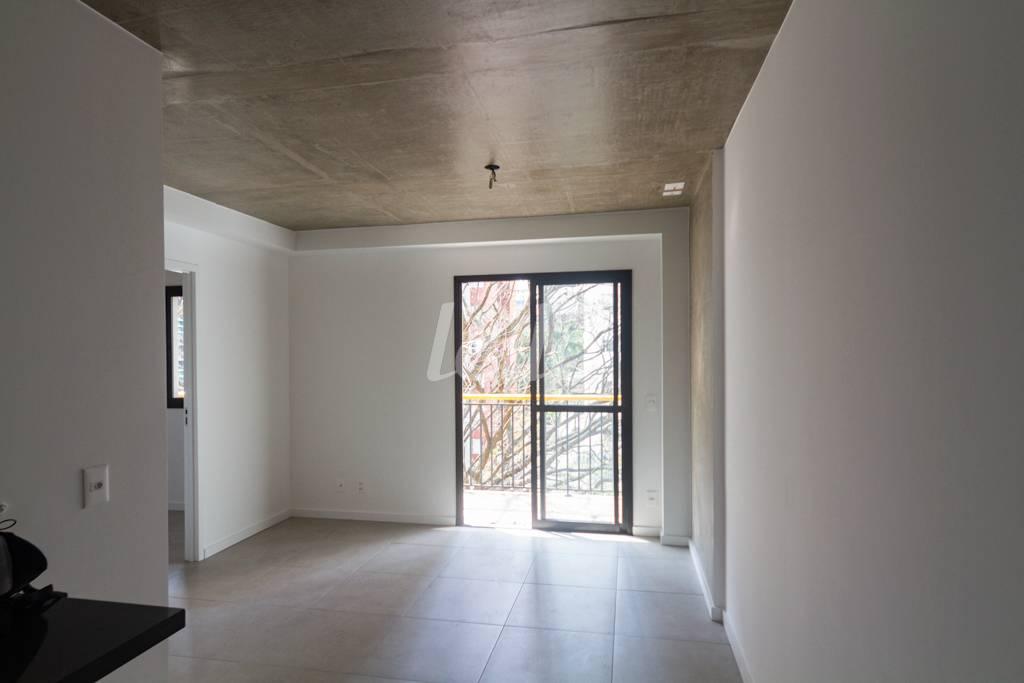 SALA de Apartamento à venda, Studio com 51 m², 2 quartos e 1 vaga em Santana - São Paulo