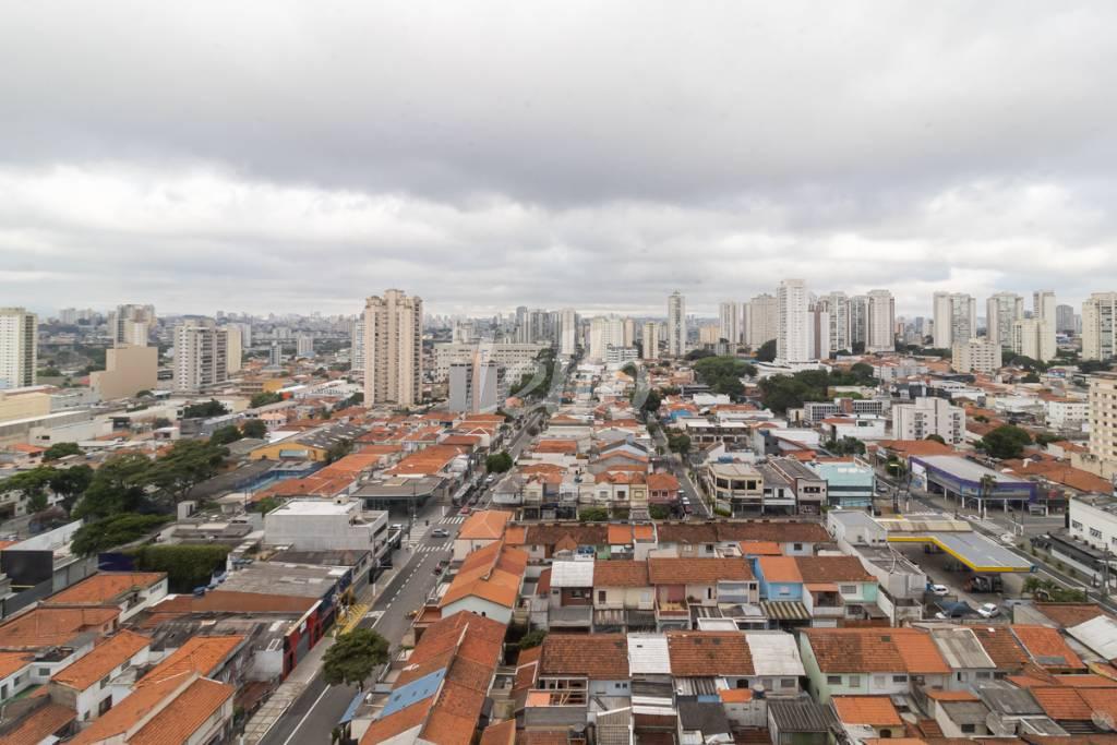 09 VISTA de Apartamento à venda, Studio com 35 m², 1 quarto e 1 vaga em Vila Gomes Cardim - São Paulo