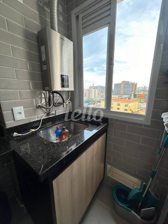 AREA DE SERVIÇO de Apartamento à venda, Padrão com 48 m², 2 quartos e 1 vaga em Cambuci - São Paulo