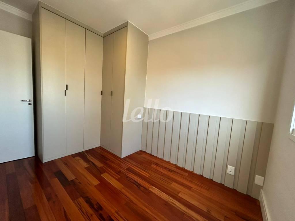 DORMITÓRIO de Apartamento à venda, Padrão com 48 m², 2 quartos e 1 vaga em Cambuci - São Paulo