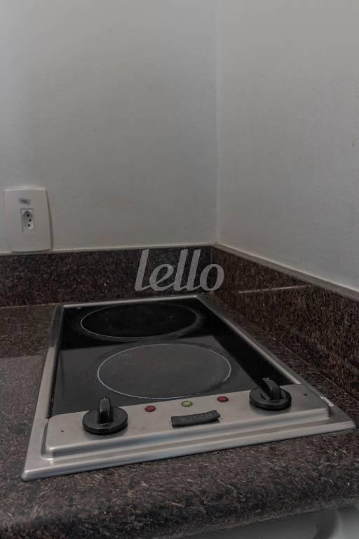COZINHA de Apartamento para alugar, Flat com 32 m², 1 quarto e 1 vaga em Jardim Paulista - São Paulo