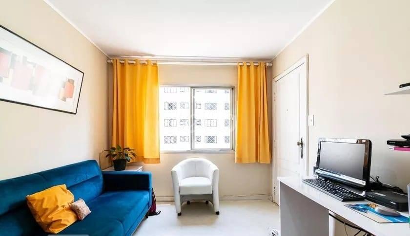 LIVING de Apartamento à venda, Padrão com 60 m², 2 quartos e 1 vaga em Bosque da Saúde - São Paulo