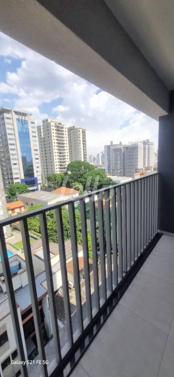 VARANDA de Apartamento à venda, Padrão com 21 m², 1 quarto e em Vila Clementino - São Paulo