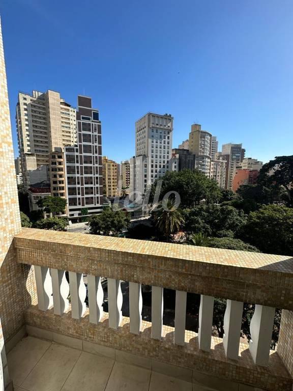 SACADA de Apartamento à venda, Padrão com 92 m², 1 quarto e em República - São Paulo