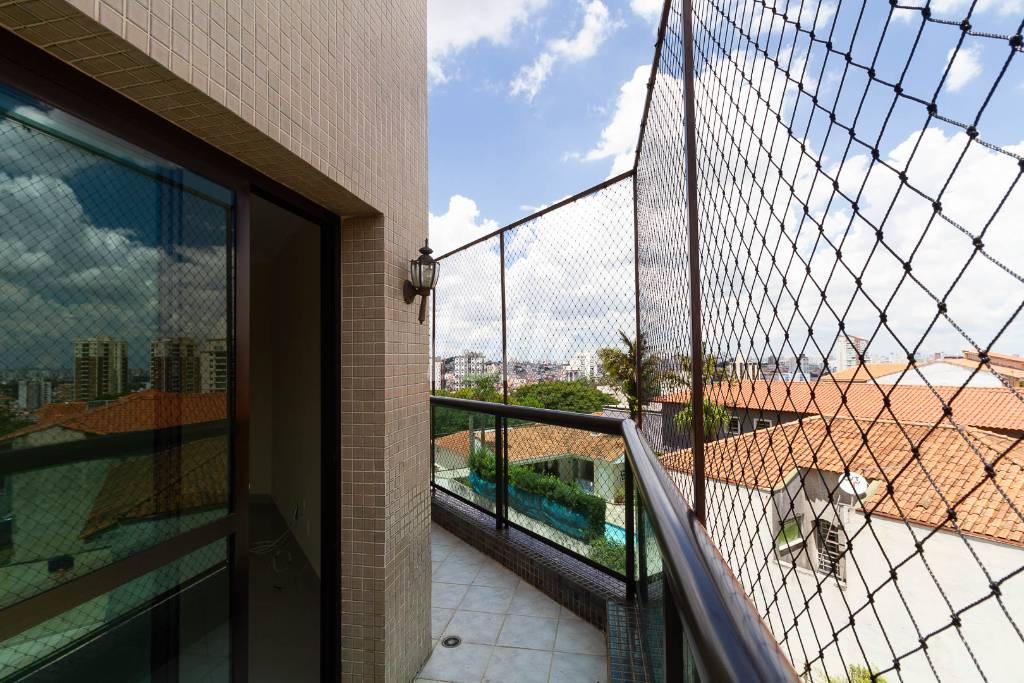 SACADA de Apartamento à venda, Padrão com 125 m², 2 quartos e 2 vagas em Vila Paulicéia - São Paulo