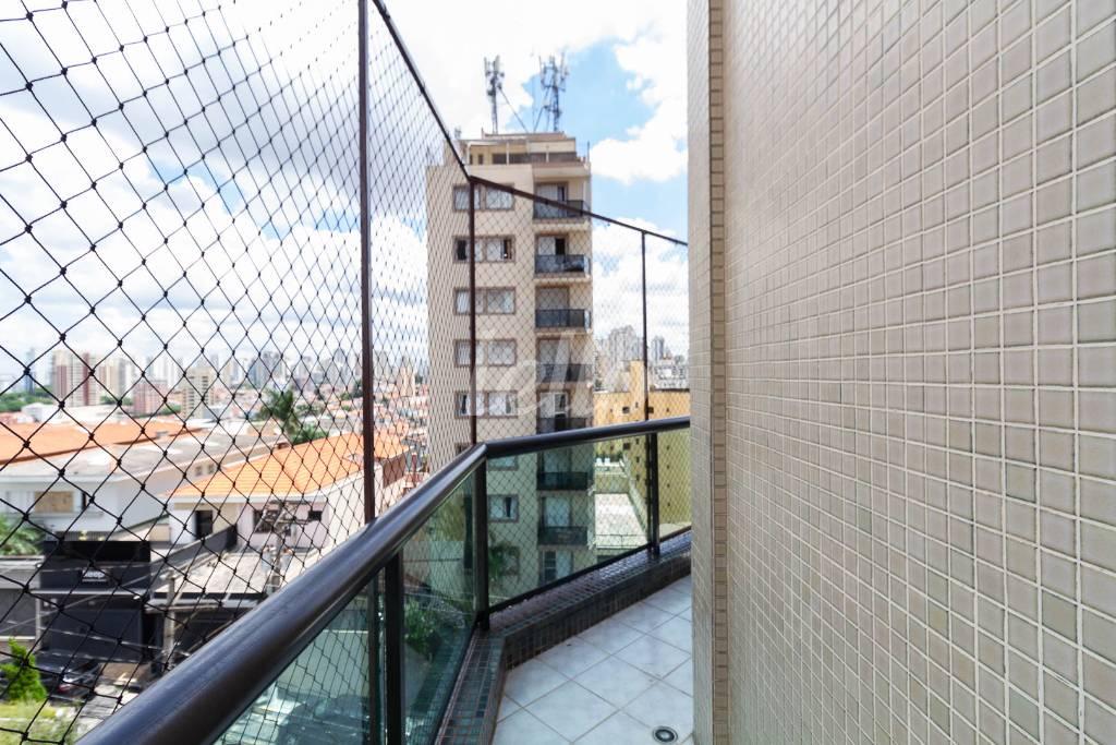 SACADA de Apartamento à venda, Padrão com 125 m², 2 quartos e 2 vagas em Vila Paulicéia - São Paulo
