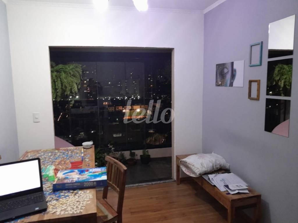 SALA de Apartamento à venda, Padrão com 56 m², 2 quartos e 1 vaga em Vila Antonina - São Paulo