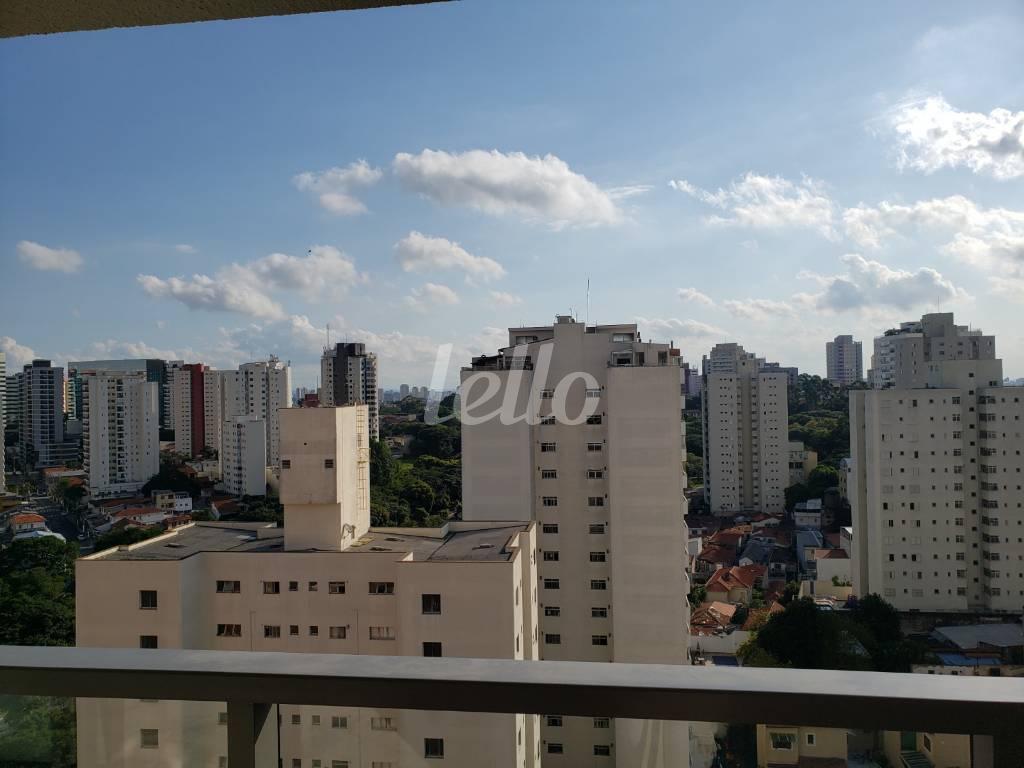 VISTA de Apartamento à venda, Padrão com 37 m², 1 quarto e 1 vaga em Vila Monte Alegre - São Paulo