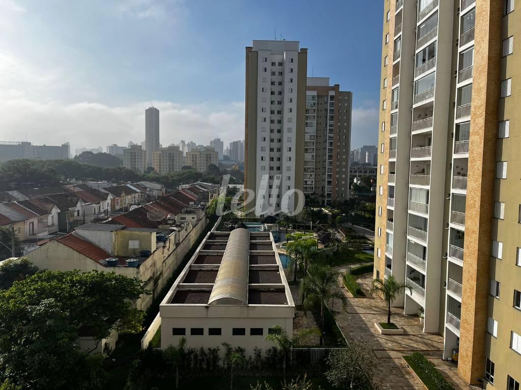 VISTA de Apartamento à venda, Padrão com 66 m², 2 quartos e 1 vaga em Mooca - São Paulo