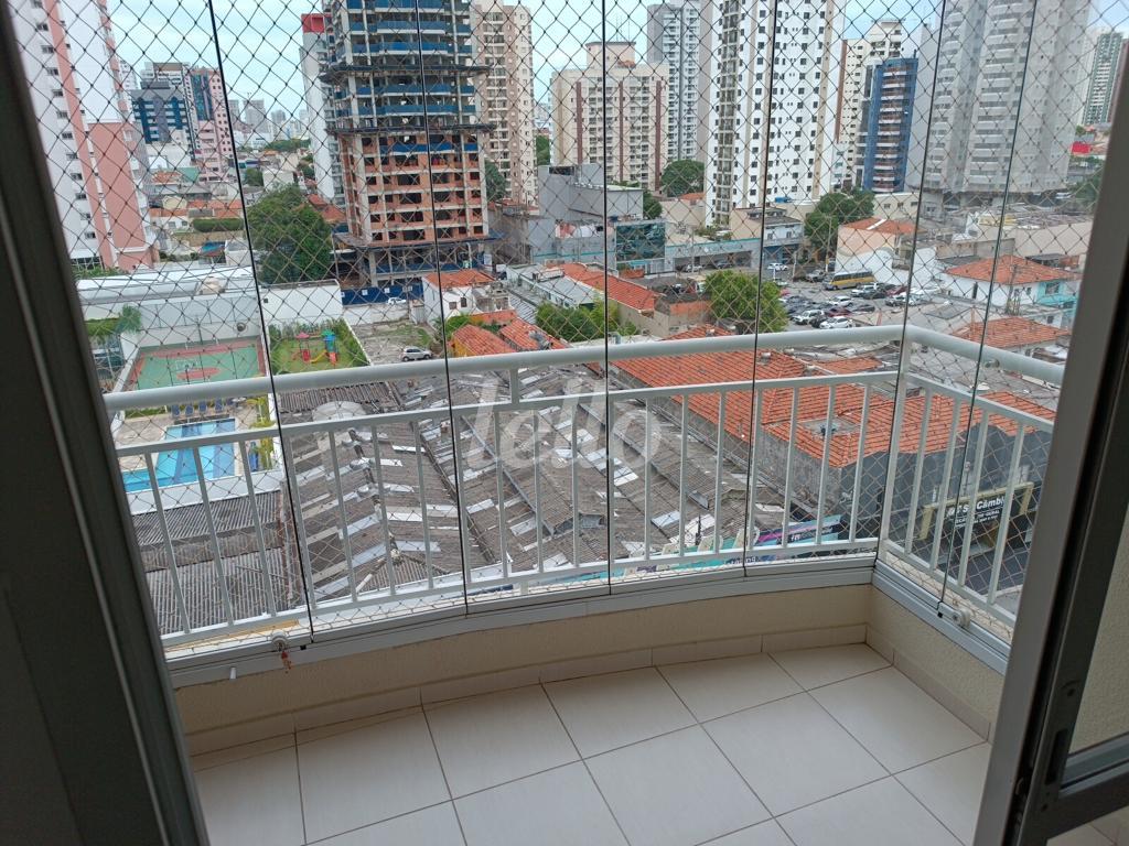 2-VARANDA-001.JPG de Apartamento à venda, Padrão com 73 m², 3 quartos e 2 vagas em Vila Gomes Cardim - São Paulo