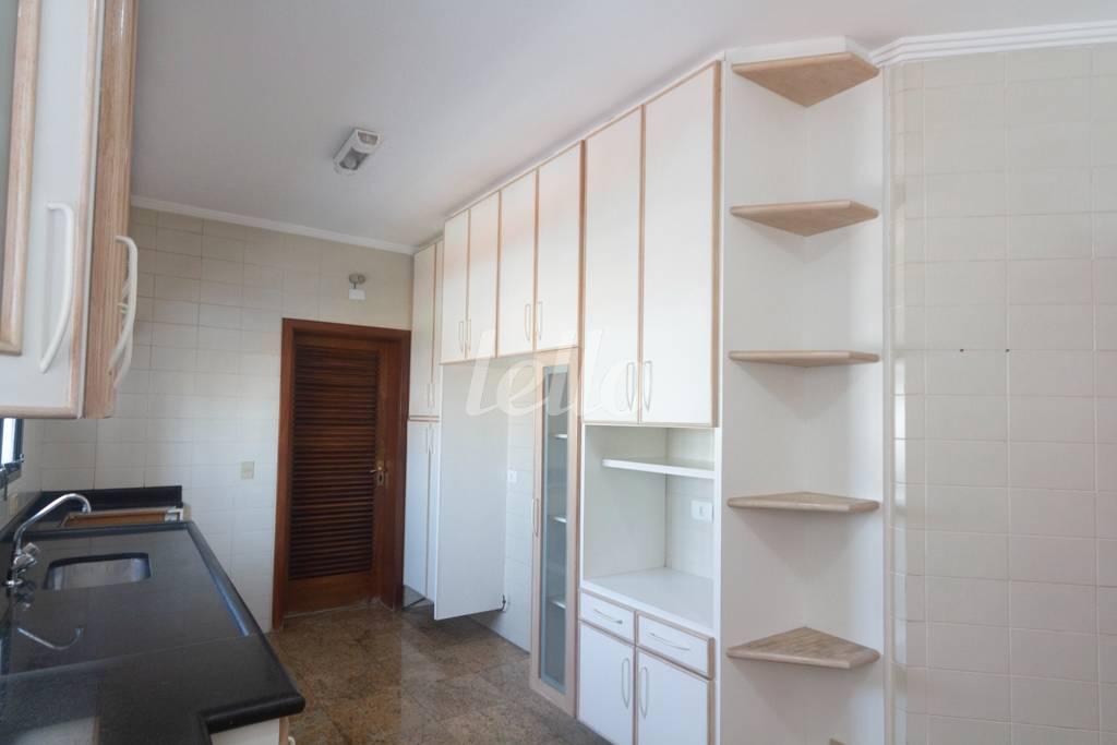COZINHA de Apartamento para alugar, Padrão com 140 m², 3 quartos e 2 vagas em Vila Regente Feijó - São Paulo