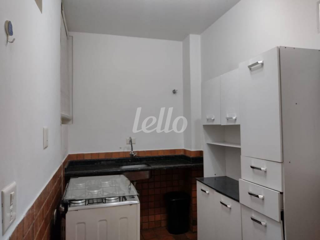 COZINHA de Apartamento à venda, Padrão com 55 m², 1 quarto e em Jardim Paulista - São Paulo