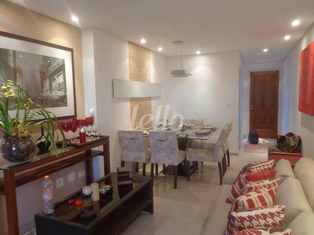 SALA de Apartamento à venda, Padrão com 70 m², 2 quartos e 2 vagas em Vila Boa Vista - Santo André