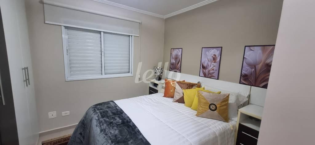 DORMITÓRIO de Apartamento à venda, Padrão com 70 m², 2 quartos e 2 vagas em Vila Boa Vista - Santo André