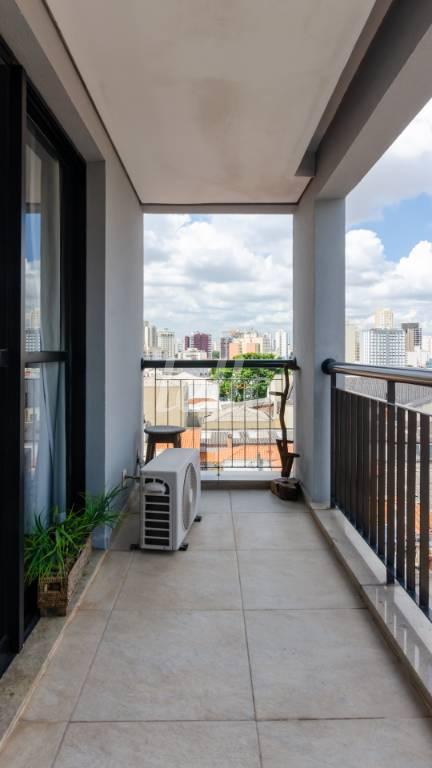 SACADA de Apartamento para alugar, Padrão com 40 m², 1 quarto e 1 vaga em Saúde - São Paulo
