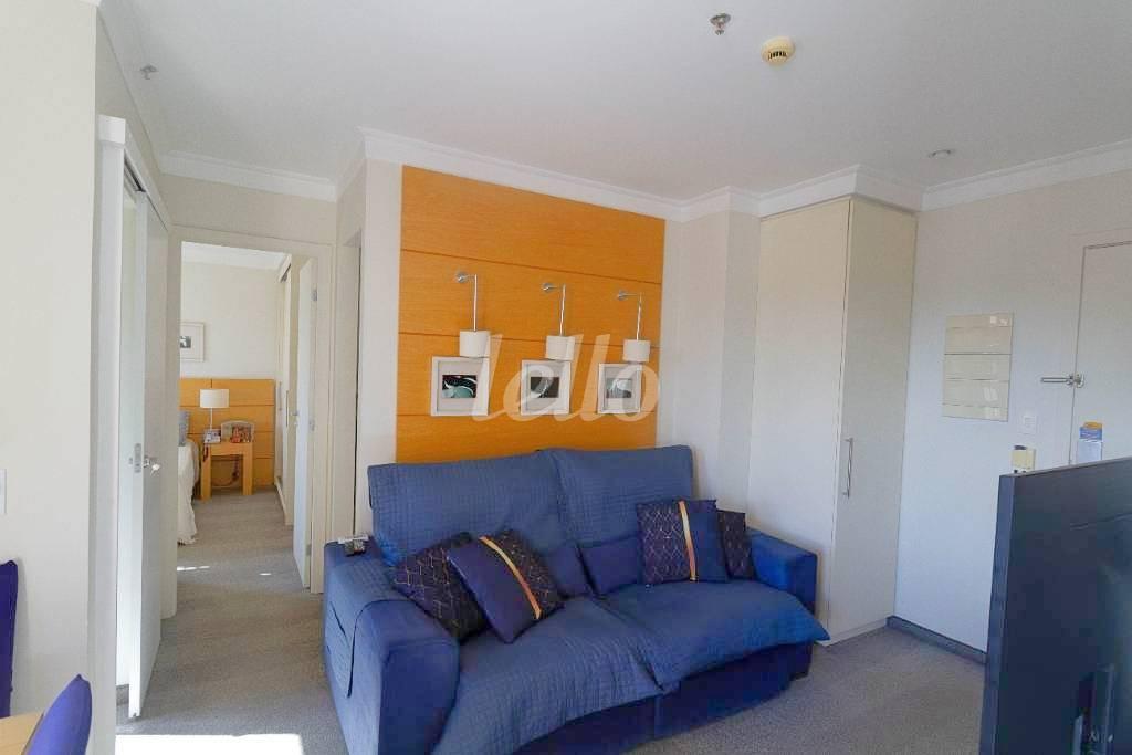 LIVING de Apartamento à venda, Padrão com 45 m², 2 quartos e 1 vaga em Nova Piraju - São Paulo