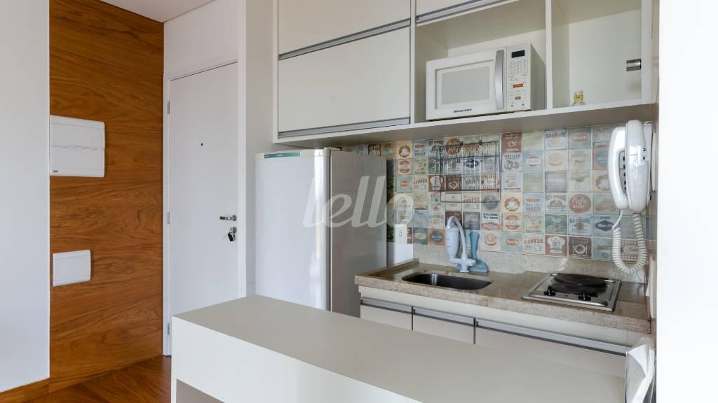 COZINHA de Apartamento para alugar, Padrão com 40 m², 1 quarto e 1 vaga em Saúde - São Paulo