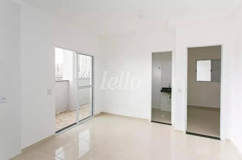 SALA de Apartamento à venda, Padrão com 37 m², 1 quarto e em Chácara Califórnia - São Paulo